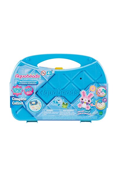 Generic Brand Set de mărgele Aquabeads - Set pentru începători cu geantă