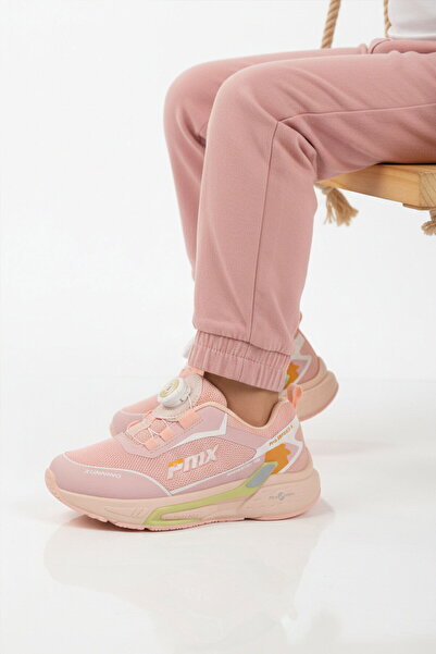 Promax Ροζ ψαροδιχτυωτά ελαφριά αθλητικά παπούτσια για κορίτσια 2036 F