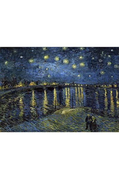 Tinypuzzle Puzzle - Vincent Van Gogh: Starry Night over the Rhone, 99 piese (...