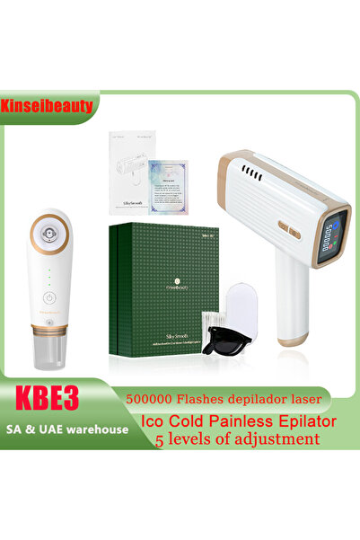 KINSEI BEAUTY KBE3Laser Removal Hair Device Ice Cold Epilator Laser IPL Laser...