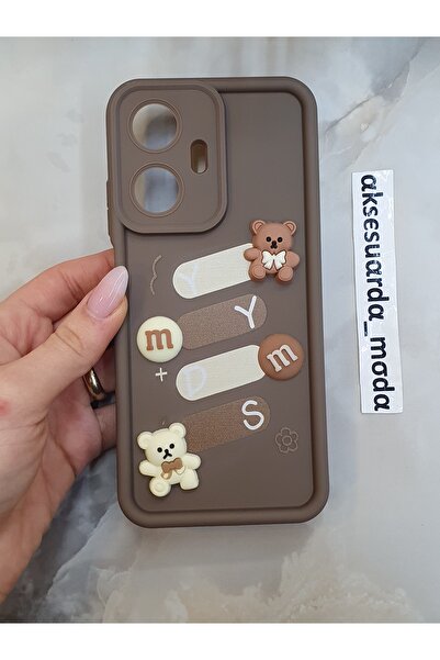 Aksesuarda Moda حافظة سيليكون متوافقة مع REALME C55