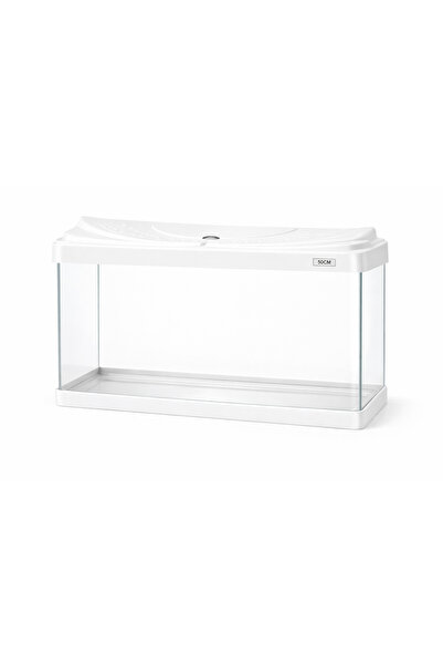 Genaric 50 CM Hazır Akvaryum – Kapaklı Boş Akvaryum Tankı Dayanıklı Cam Akvaryum