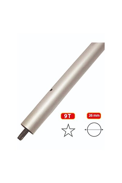 İMAYA Tırpan Şaft Borusu Ve Mili Komple 26mm 9 Diş