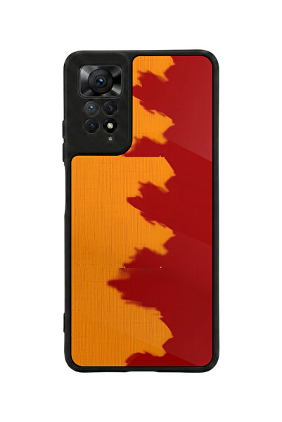 Aksel Kılıf Redmi Note 11 Pro / 12 Pro 4G Uyumlu Baskılı, Mat Siyah,Yumuşak S...