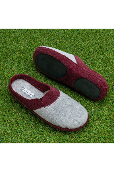 Tellus Women's Warm Felt House Slippers, Cozy Indoor Home Shoes, 0027