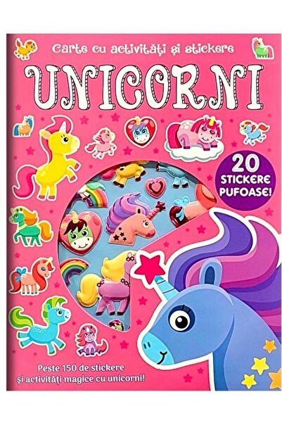 Editura Flamingo Junior Unicorns. Activity book and stickers