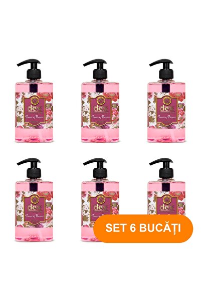 Dex SET 6 PIECES - Liquid Hand Soap 500 ml – Dance of Flowers Scent