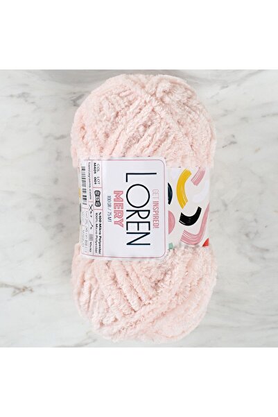 Leyaton خيط حياكة يدوي باللون الوردي الفاتح من لورين ميري - M401 - 34309 LWLH...