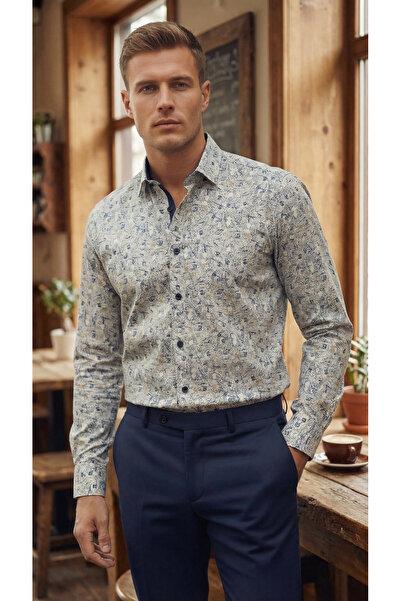 PASSERO NARROW CUT STRAP LYCRA SHIRT