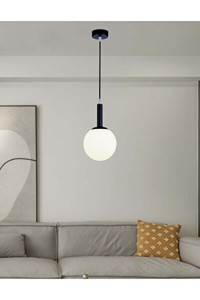 RFAN Pendant, Model F76-1, with Shade, 1 x E27, Adjustable Height, Black