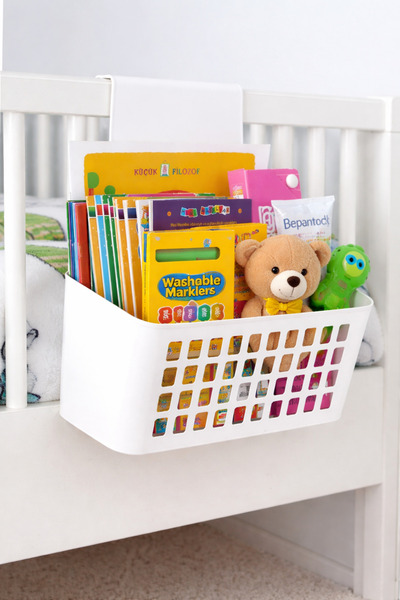 Binbirreyon Hanging Organizer Plastic 24X10X25Cm White Dg004