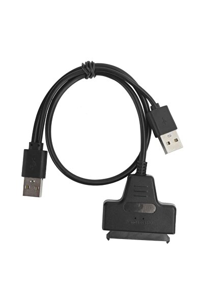 zola Dual SATA 2.5 to USB 2.0 adapter cable, cable length 43 cm, black