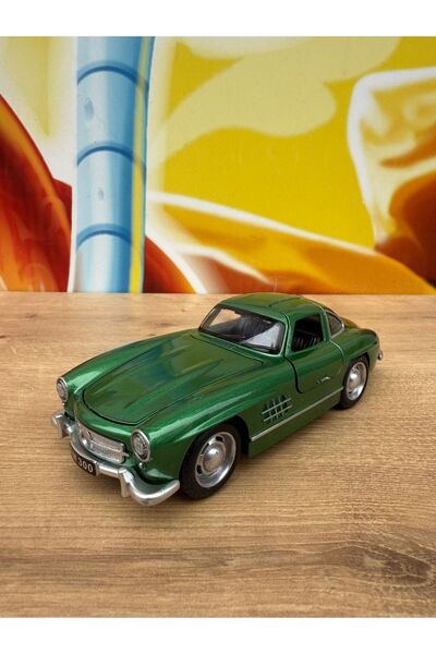 scntoys سيارة مرسيدس بنز 300 إس إل حمراء موديل 1954 سيارة كلاسيكية مع صوت وإض...