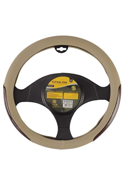 EPSİLON Steering Wheel Cover- EPS1229 Size M With Leather Touch