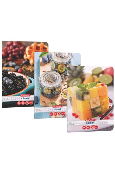 Herlitz A4 notebook 60 square sheets, Healthy Snack motif (s