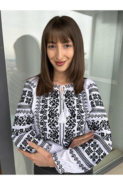 OEM Bluză tradițională pentru femei TM 158 - Amurg