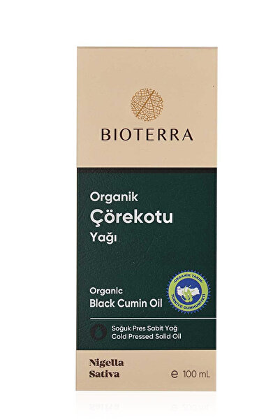 Bioterra Organik Çörekotu Yağı 100 ml