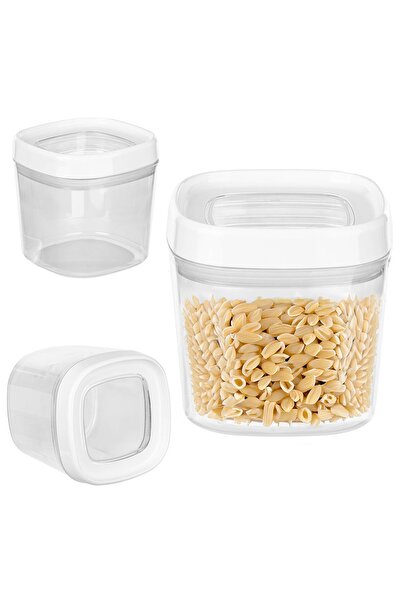 KADAX Recipient alimentar pentru condimente și produse vrac cu capac 0,6 l pl...