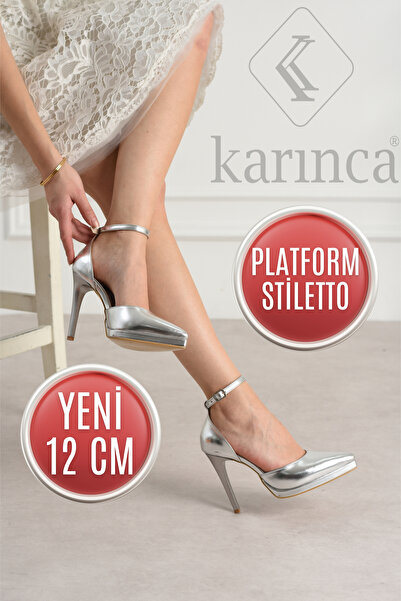 Karınca Pantofi cu platformă și toc stiletto 12 cm toc stiletto u