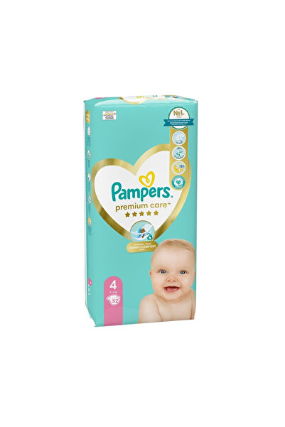 Pampers Premium Care, πάνες, 9-14 kg, μέγεθος 4, 52 τεμάχια