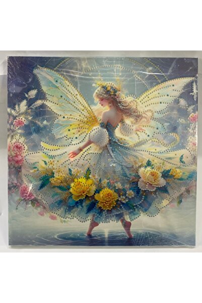 EleganTShoP Tuval 5D Yapışan Boncuk Mozaik Tablo 30*30 cm VA-010