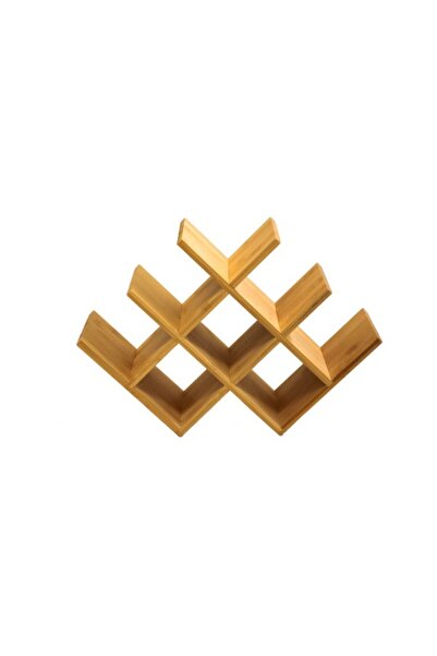 Rafiste Dekoratif Çok Amaçlı Bambu Stand