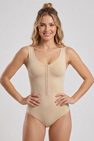 FİT WOMEN Debeli remen Agrafl Body Slip 9064