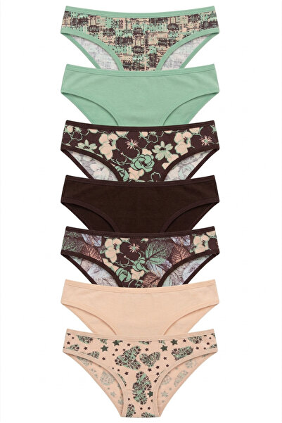 Nicoletta Chiloți de damă, pachet de 7, material elastic pachete de bumbac cu...