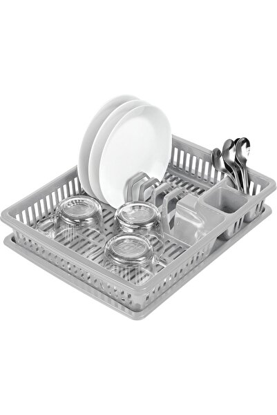 KADAX Dish Drainer for Cutlery Small Single-Tier Plastic 38cm