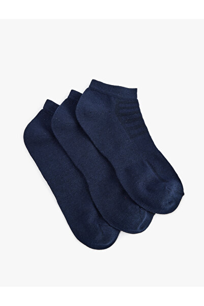 Koton Set of 3 Patterned Booties Socks