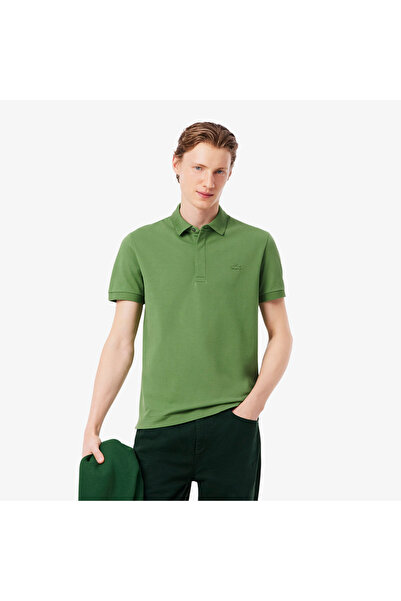 Lacoste Erkek Regular Fit Yeşil Paris Polo