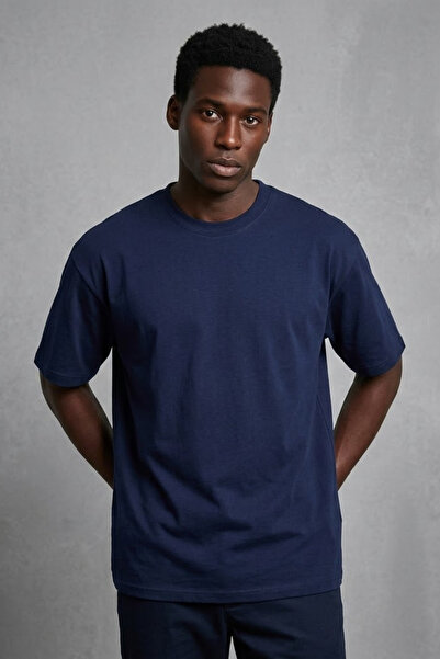 COMBİNE MİCHAİL Erkek Kısa Kol Yazlık Laci Oversize Tişört