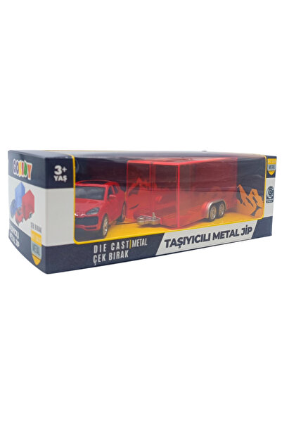 NEW T Gokiddy Metal Çek Bırak Karavan Jeep 63886