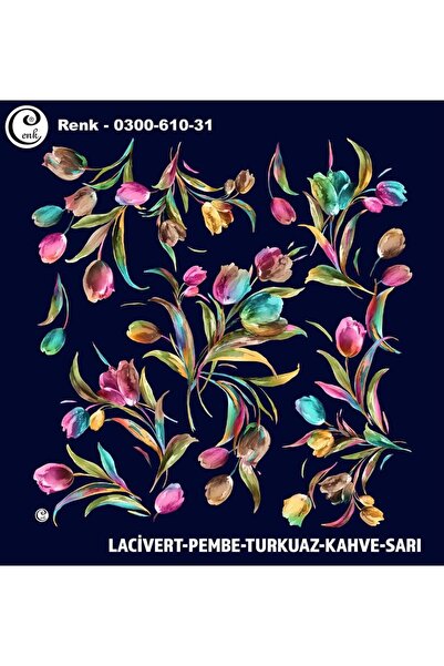 Cenk Desenli Oyalık Yazma - 0300-610