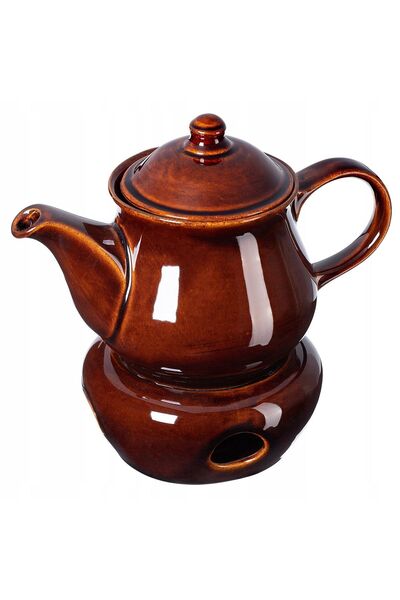 KADAX Ceainic cu încălzitor pentru ceai din plante, ceainic 1L, din ceramică,...