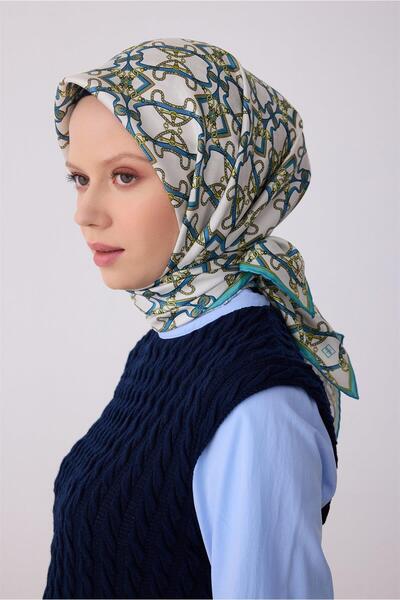 Belli Classic Pattern Tivil Silk Scarf 4328D E26Ya4328D01-82