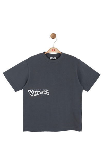 nk kids Dečija majica antracit 41326