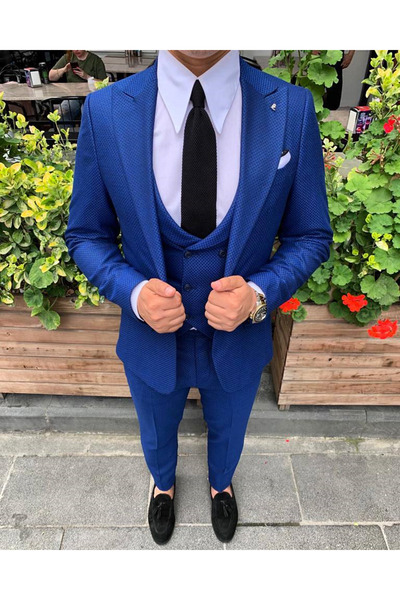 Fc Plus 5756 YELEKLİ TAKIM ELBİSE ST