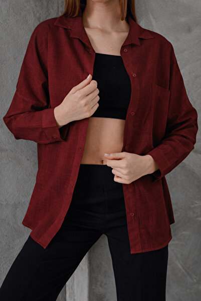 Paw Garage Ženska košulja Marlot Oversize kroj Lan