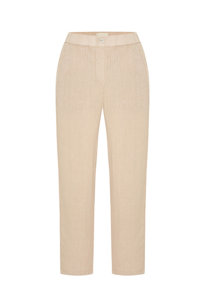 Mudo Straight Fit Linen Pants