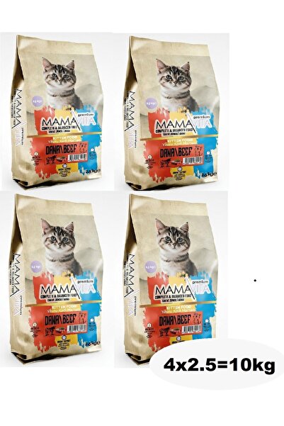 MamaVita Mamavitaa Dana Etli Yavru Kedi Kuru Maması 10kg (4x2.5)