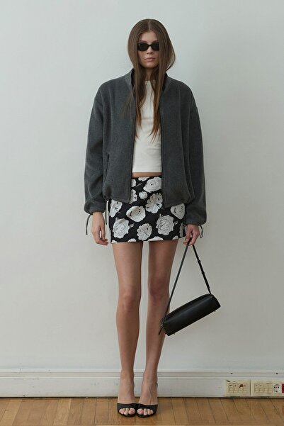 Suud Collection Black Mervie Baguette Bag