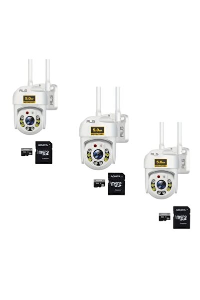 OEM Set de 3 camere de supraveghere 5MP, ALG™ + card de 32GB