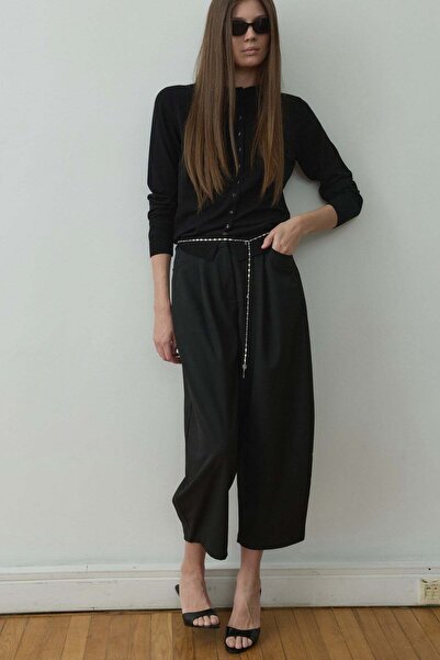 Suud Collection Чорні штани-балон Lola