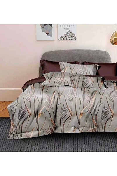 Luna 6 Piece Duvet Cover Set with Stretchy - 180x200 cm, Complete Double Bed ...