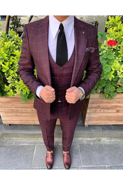 Fc Plus 5766 YAPRAK DESEN EKOSELİ YELEKLİ TAKIM EBİSE ST