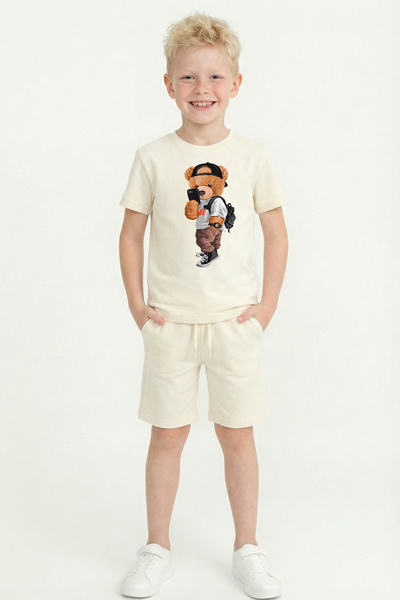 par lingerie pl Σετ σορτς για αγόρια με τύπωμα B2