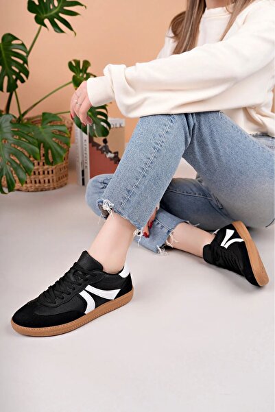 Zerenyus ZRC621 - حذاء بنعل طبي ديلي وومن حذاء رياضي أسود