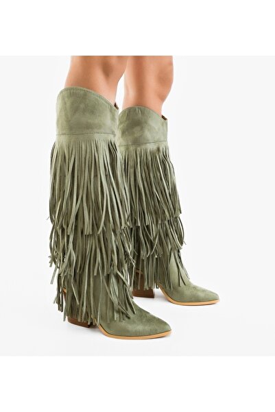 BENOTTİ Kanyb Green Women's Boots