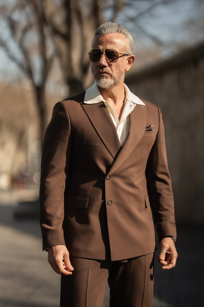 Fc Plus ÇITÇITLI KRUVAZE TAKIM ELBİSE